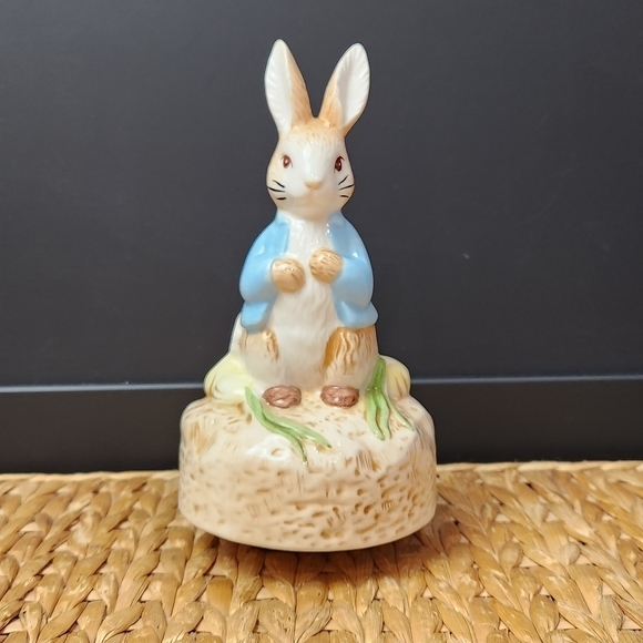 SCHMID | "Peter Cottontail Musical Collectible Vintage - Picture 2 of 10